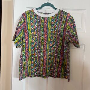 Vintage Multicolor Short Sleeve Tee